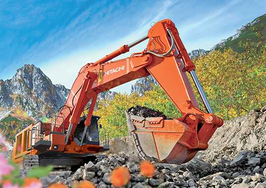 HITACHI - ТОП-3 экскаватора для карьеров