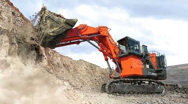 HITACHI - ТОП-3 экскаватора для карьеров