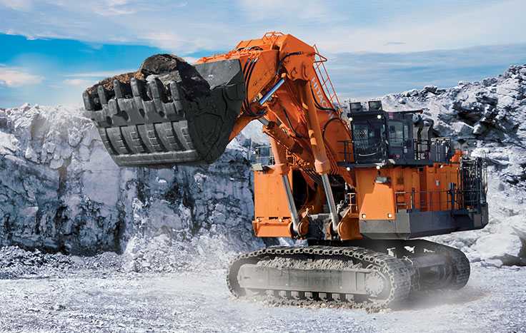 HITACHI - ТОП-3 экскаватора для карьеров