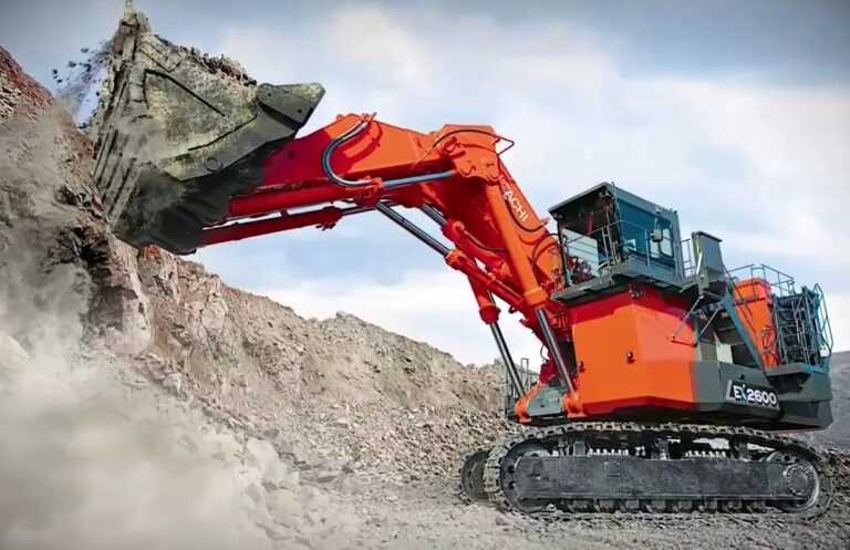 HITACHI - ТОП-3 экскаватора для карьеров